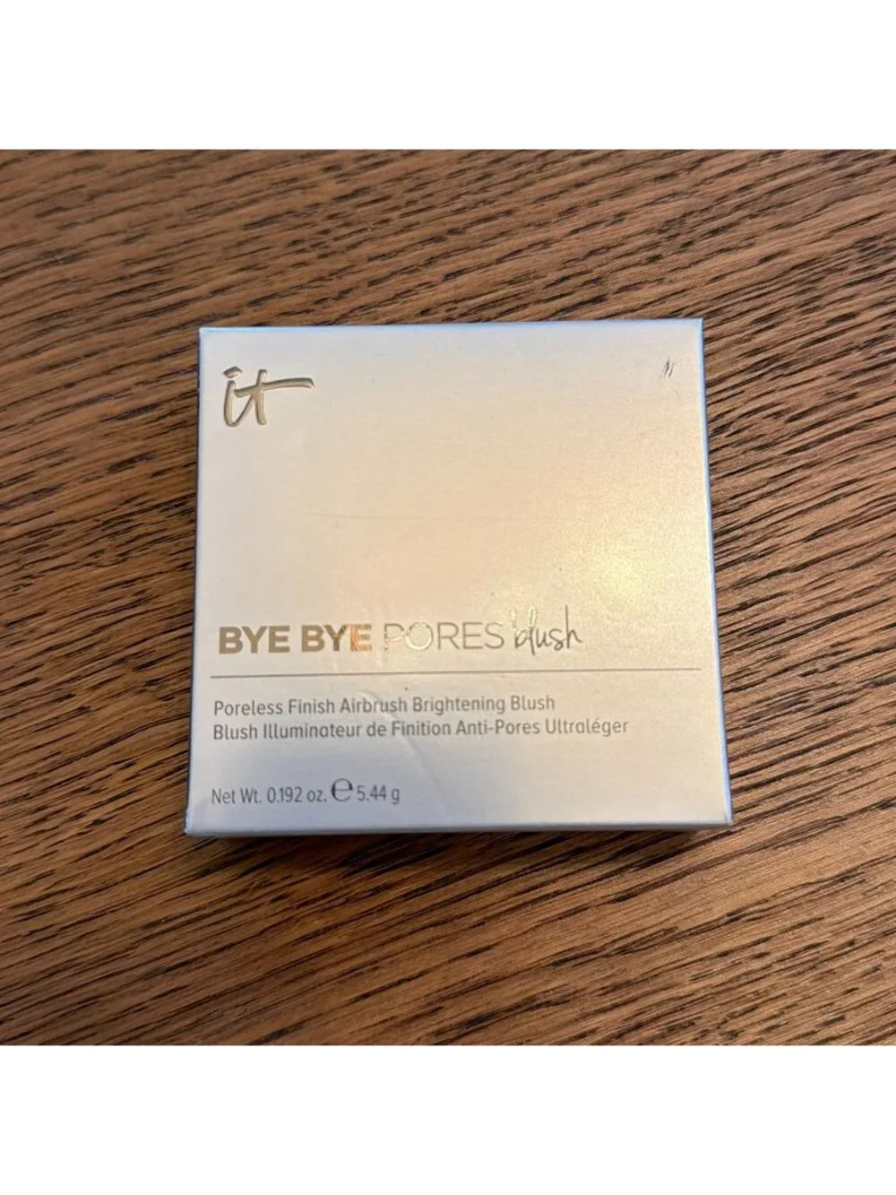It Cosmetics Bye Bye Pores Blush Love (Natural Soft Pink) 0.192 oz New In Box